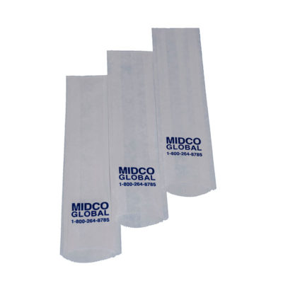 Rectangular and durable pollinating bags designed to stay in place and cover plant shoots.