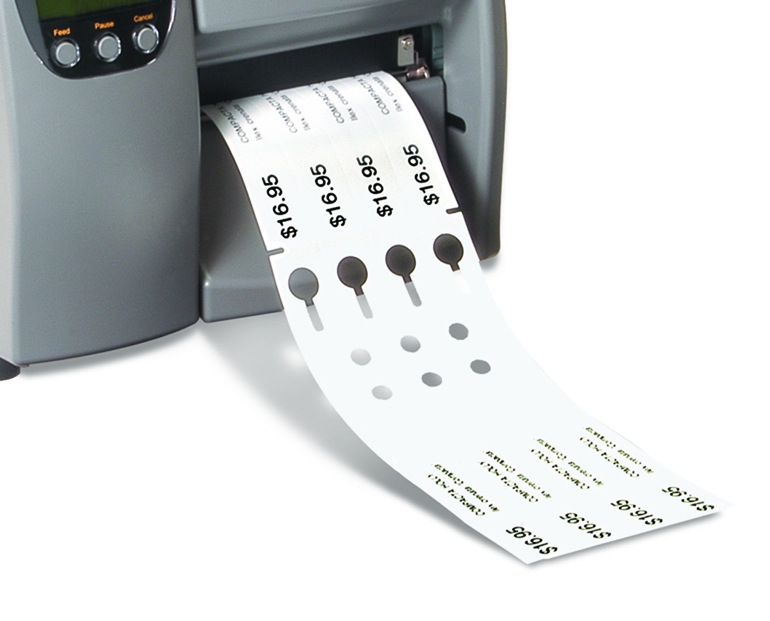 Heavy Duty End to End Thermal Row Band Heavy duty End to End strip tags made from plastic stock to be used with thermal printers